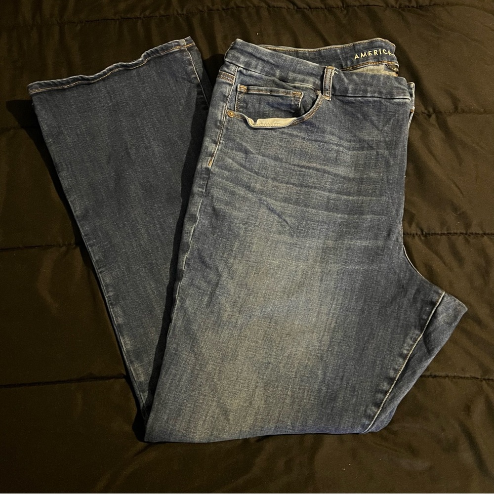 American Eagle Curvy Skinny Kick Stretchy Jeans